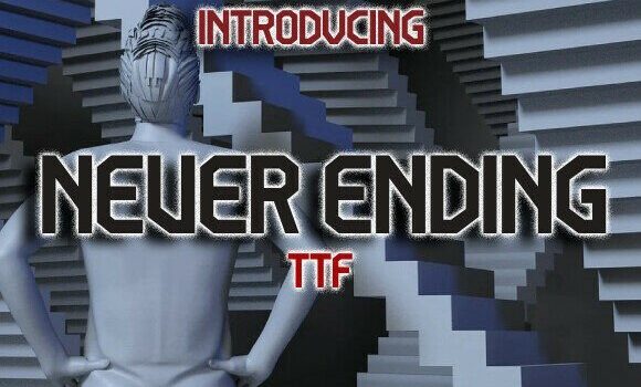 Never Ending Font - Featured Image