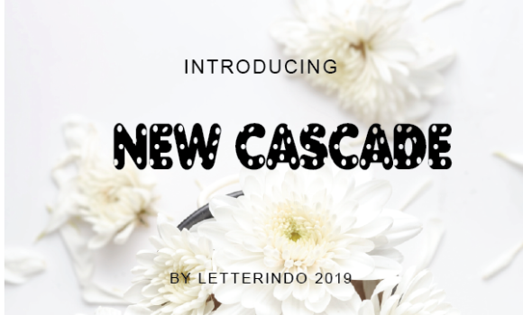 New Cascade Font - Featured Image