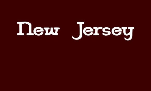 New Jersey Font - Featured Image