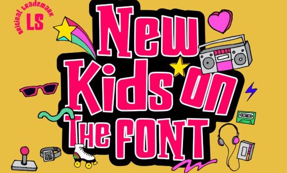 New Kids on the Font Font - Featured Image