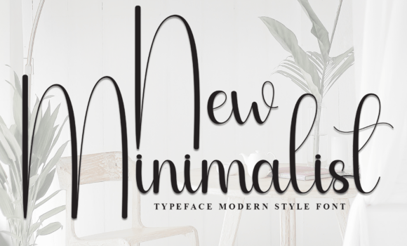 New Minimalist Font - Featured Image