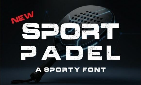 New Sport Padel Font Fonts Free Download New Sport Padel Font - Featured Image