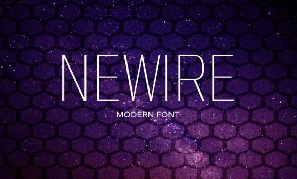 Newire Font - Featured Image