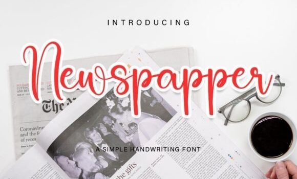 Newspapper Font - Featured Image