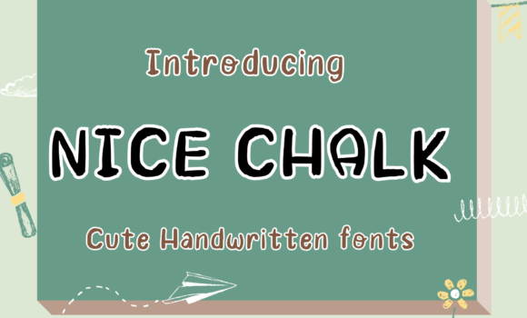 Nice Chalk Font - Featured Image