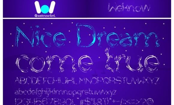 Nice Dream Come True Font Fonts Free Download Nice Dream Come True Font - Featured Image