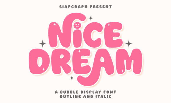 Nice Dream Font - Featured Image