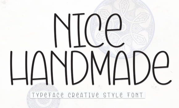 Nice Handmade Font Fonts Free Download Nice Handmade Font - Featured Image
