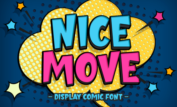 Nice Move Font Fonts Free Download Nice Move Font - Featured Image