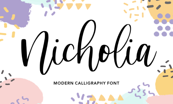 Nicholia Font - Featured Image