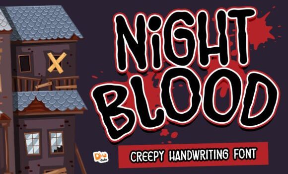 Night Blood Font Fonts Free Download Night Blood Font - Featured Image