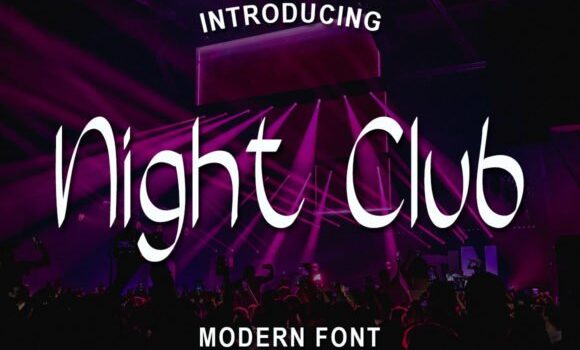 Night Club Font - Featured Image