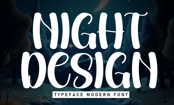 Night Design Font - Featured Image