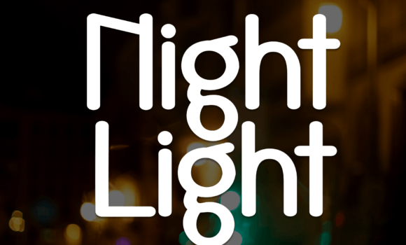 Night Light Font - Featured Image