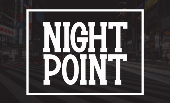 Night Point Font - Featured Image