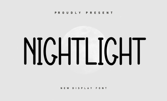 Nightlight Font - Featured Image
