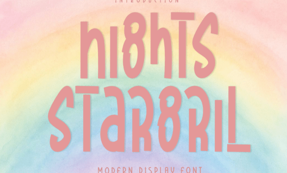 Nights Stargril Font Fonts Free Download Nights Stargril Font - Featured Image
