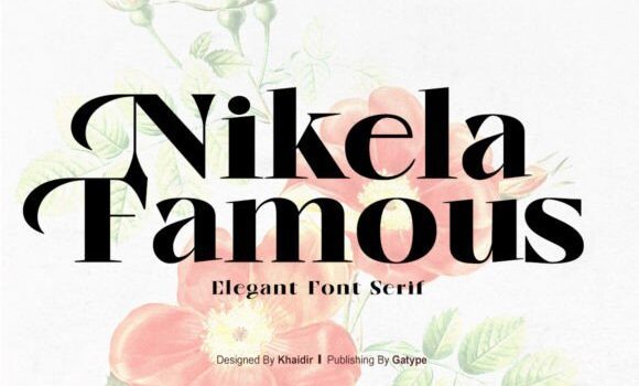 Nikela Famous Font - Featured Image