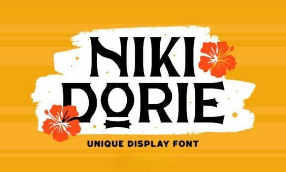 Niki Dorie Font - Featured Image