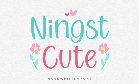 Ningst Cute Font Fonts Free Download Ningst Cute Font - Featured Image