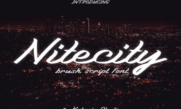 Nitecity Font Fonts Free Download