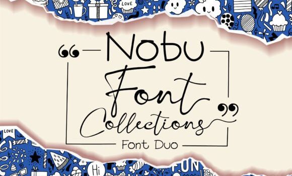 Nobu Collections Font Fonts Free Download Nobu Collections Font - Featured Image