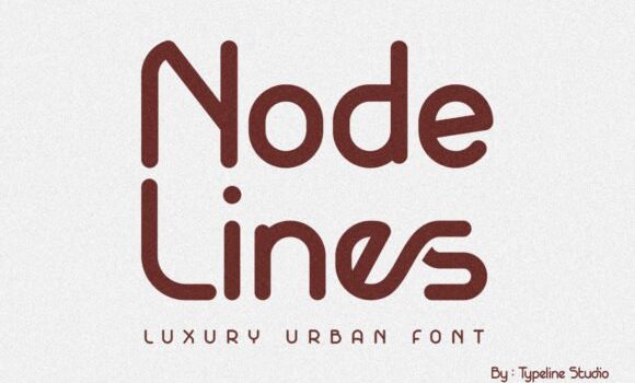Nodelines Font Fonts Free Download Nodelines Font - Featured Image
