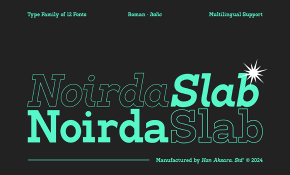Noirda Font - Featured Image