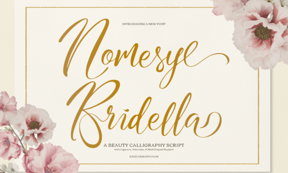 Nomesyl Bridella Font - Featured Image