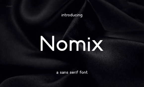 Nomix Font Fonts Free Download Nomix Font - Featured Image
