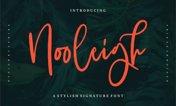 Nooleigh Font Fonts Free Download Nooleigh Font - Featured Image