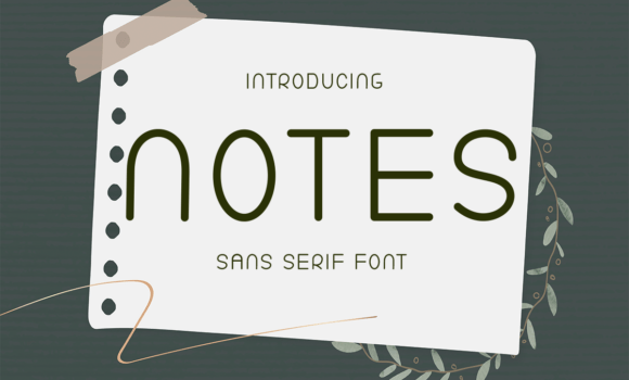 Notes Font Fonts Free Download Notes Font - Featured Image