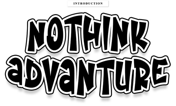Nothink Advanture Font - Featured Image