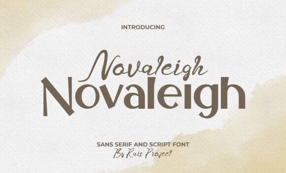 Novaleigh Font Fonts Free Download Novaleigh Font - Featured Image