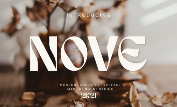 Nove Font - Featured Image