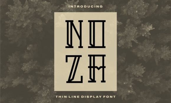 Noza Font - Featured Image