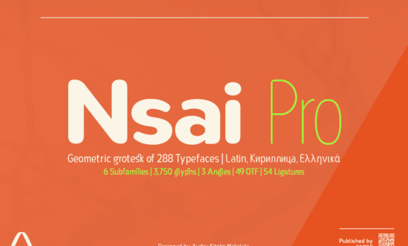 Nsai Pro Rounded Narrow Font - Featured Image