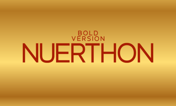 Nuerthon Bold Font - Featured Image