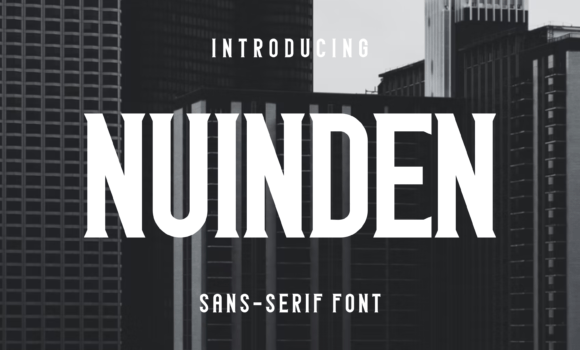 Nuinden Font - Featured Image