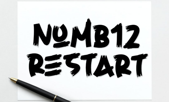 Numb12 Restart Font - Featured Image
