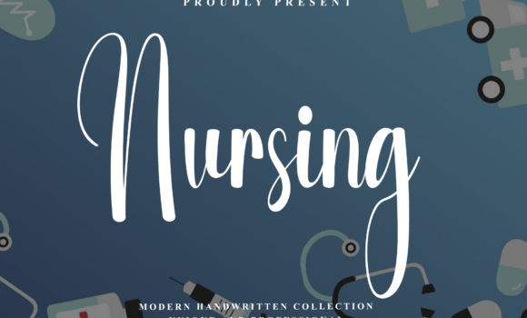Nursing Font - Featured Image