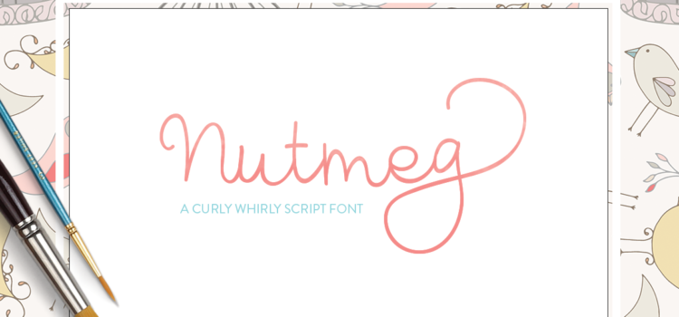 Nutmeg Script Font - Featured Image