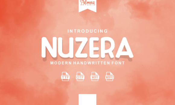 Nuzera Font - Featured Image