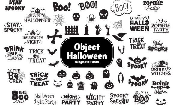 Object Halloween Font - Featured Image