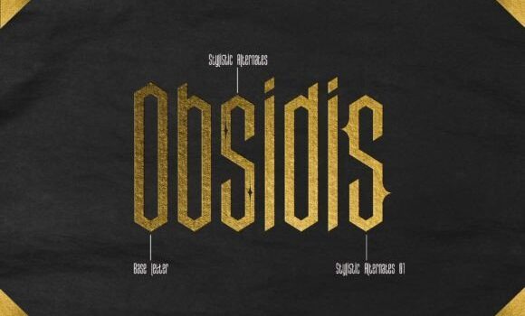 Obsidis Font - Featured Image