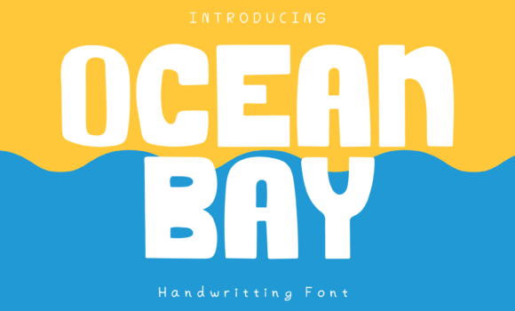 Ocean Bay Font - Featured Image