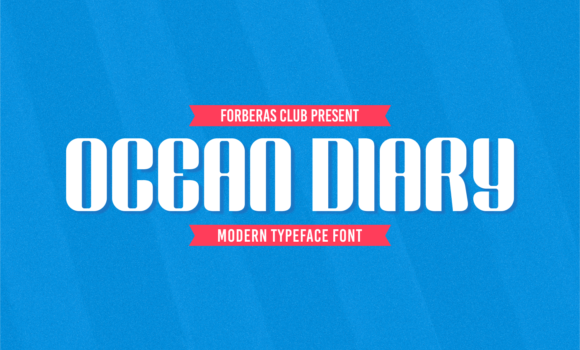 Ocean Diary Font Fonts Free Download Ocean Diary Font - Featured Image