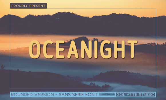 Oceanight Font Fonts Free Download Oceanight Font - Featured Image