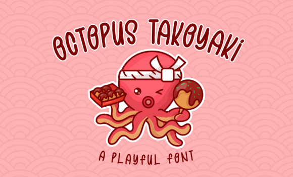 Octopus Takoyaki Font Fonts Free Download Octopus Takoyaki Font - Featured Image