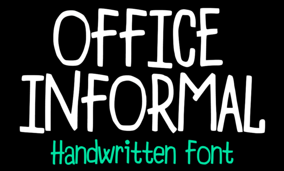 Office Informal Font - Featured Image